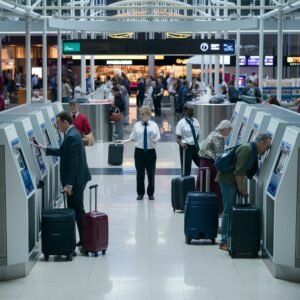 Storing Luggage in US Airport