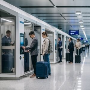 Storing Luggage in US Airport