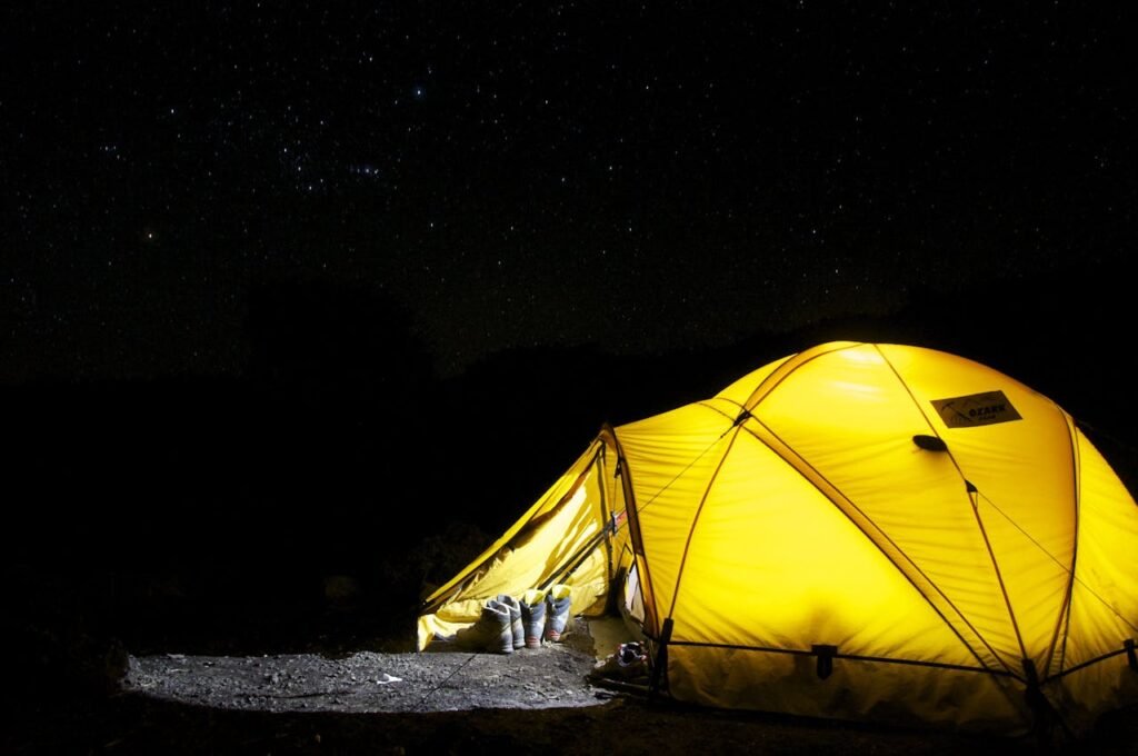 Tent for camping